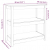 Stolik konsolowy, 80x40x74 cm, lite drewno sosnowe