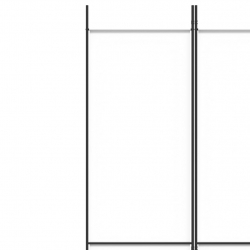 Parawan 4-panelowy, biały, 200x220cm, tkanina