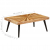Stolik kawowy z litego drewna mango, 90 x 55 x 36 cm