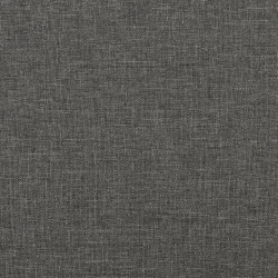 Ławka, ciemnoszara, 70x30x30 cm, tapicerowana tkaniną