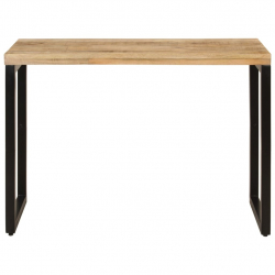 Stół do jadalni, 110x50x76 cm, lite drewno mango