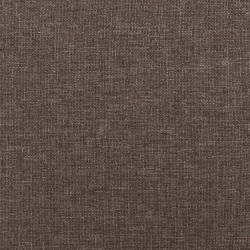 Sofa 2-osobowa, kolor taupe, 140 cm, tapicerowana tkaniną