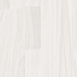 Regał, biały, 60x30x105 cm, lite drewno sosnowe