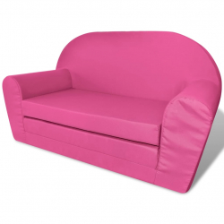 Sofa amerykanka dziecięca różowa