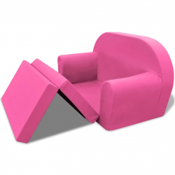 Sofa amerykanka dziecięca różowa