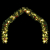 Świąteczna girlanda ozdobiona bombkami i lampkami LED, 5 m