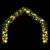 Świąteczna girlanda ozdobiona bombkami i lampkami LED, 10 m
