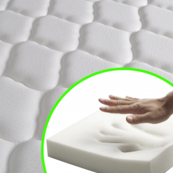 Łóżko dziecięce samochód policyjny, materac memory, 90x200 cm