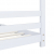 Rama łóżka dziecięcego, biała, lite drewno sosnowe, 90 x 200 cm