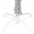 Sztuczna choinka z LED i bombkami, srebrna, 180 cm, PET