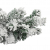 Świąteczna girlanda pokryta śniegiem, zielona, 20 m, PVC