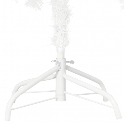 Sztuczna choinka z realistycznymi igłami, biała, 120 cm