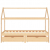 Łóżko dziecięce z szufladami, lite drewno sosnowe, 90x200 cm