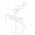 Świąteczne renifery z saniami, akryl, 260x21x87 cm, ciepła biel
