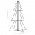 Ozdoba świąteczna w kształcie choinki, 160 LED, 78x120 cm