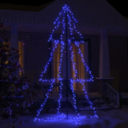 Ozdoba świąteczna w kształcie choinki, 300 LED, 120x220 cm