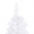 Sztuczna choinka narożna, biała, 210 cm, PVC