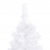 Sztuczna choinka narożna, biała, 240 cm, PVC