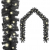 Girlanda świąteczna z lampkami LED, 10 m, czarna