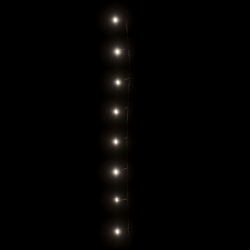 Sznur lampek LED, 150 diod w kolorze zimnej bieli, 15 m, PVC