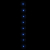 Sznur lampek LED, 300 diod w kolorze niebieskim, 30 m, PVC