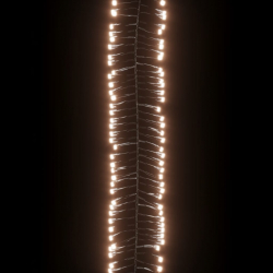 Sznur lampek LED, 1000 diod w kolorze ciepłej bieli, 11 m, PVC