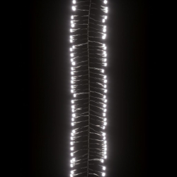 Sznur lampek LED, 1000 diod w kolorze zimnej bieli, 11 m, PVC