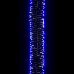 Sznur lampek LED, 1000 niebieskich diod, 11 m, PVC