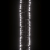 Sznur lampek LED, 2000 diod w kolorze zimnej bieli, 17 m, PVC