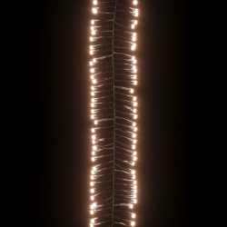 Sznur lampek LED, 3000 diod w kolorze ciepłej bieli, 23 m, PVC