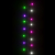 Sznur LED, 400 diod, gęsto rozmieszczone, pastelowe, 13 m, PVC