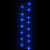 Lampki LED, 1000 diod, gęsto rozmieszczone, niebieskie, 25 m