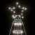 Choinka z kołkiem gruntowym, 1134 zimne białe LED, 800 cm