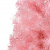 Smukła choinka połówka ze stojakiem, sztuczna, różowa, 210 cm