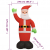 Dmuchany Święty Mikołaj z LED, 475 cm