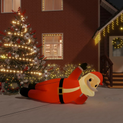 Dmuchany Święty Mikołaj z oświetleniem LED, 160 cm
