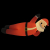 Dmuchany Święty Mikołaj z oświetleniem LED, 160 cm