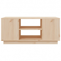Stolik kawowy, 90x49x40,5 cm, lite drewno sosnowe