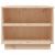Stolik kawowy, 90x49x40,5 cm, lite drewno sosnowe