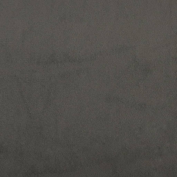 Ławka, ciemnoszara, 70x30x30 cm, tapicerowana aksamitem