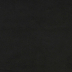 Ławka, czarna, 70x30x30 cm, tapicerowana aksamitem