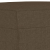 Ławka, ciemnobrązowa, 100x35x41 cm, tapicerowana tkaniną
