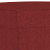 Ławka, winna czerwień, 100x35x41 cm, tapicerowana tkaniną