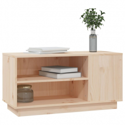 Szafka pod telewizor, 80x35x40,5 cm, lite drewno sosnowe