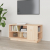 Szafka pod telewizor, 80x35x40,5 cm, lite drewno sosnowe