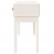 Stolik konsolowy, biały, 114 x 40 x 75 cm, lite drewno sosnowe