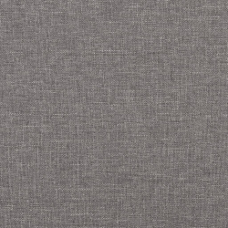 Podnóżek, jasnoszary, 70x55x41 cm, tapicerowany tkaniną