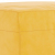 Ławka, żółty, 70x35x41 cm, tapicerowana aksamitem