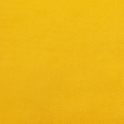 Ławka, żółty, 100x35x41 cm, tapicerowana aksamitem