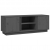 Szafka pod telewizor, szara, 110x35x40,5cm, lite drewno sosnowe